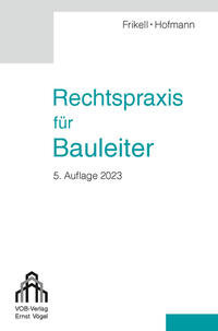 Vorderes Coverbild Rechtspraxis für Bauleiter
