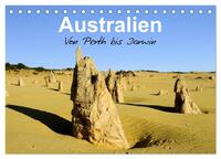 Vorderes Coverbild Australien - Von Perth bis Darwin (Tischkalender 2025 DIN A5 quer), CALVENDO Monatskalender