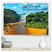 Vorderes Coverbild Brasilien. Der Iguazú-Nationalpark (hochwertiger Premium Wandkalender 2025 DIN A2 quer), Kunstdruck in Hochglanz