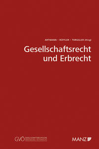 Vorderes Coverbild Gesellschaftsrecht und Erbrecht