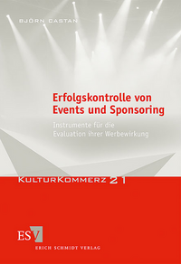 Vorderes Coverbild Erfolgskontrolle von Events und Sponsoring