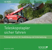 Vorderes Coverbild Teleskopstapler sicher fahren