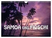 Vorderes Coverbild Samoa und Fidschi (Wandkalender 2025 DIN A4 quer), CALVENDO Monatskalender