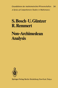 Vorderes Coverbild Non-Archimedean Analysis