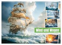 Vorderes Coverbild Wind und Wogen (Wandkalender 2025 DIN A3 quer), CALVENDO Monatskalender