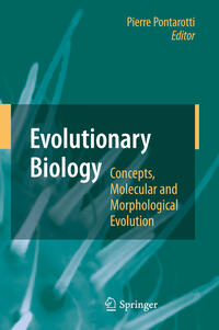 Vorderes Coverbild Evolutionary Biology - Concepts, Molecular and Morphological Evolution