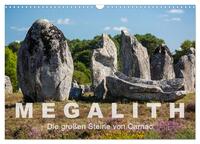 Vorderes Coverbild Megalith. Die großen Steine von Carnac (Wandkalender 2025 DIN A3 quer), CALVENDO Monatskalender