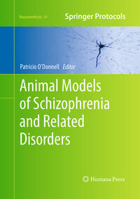 Vorderes Coverbild Animal Models of Schizophrenia and Related Disorders