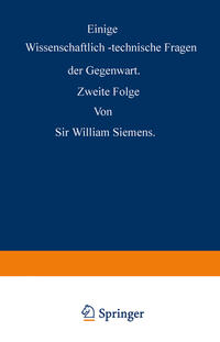 Vorderes Coverbild Einige Wissenschaftlich-technische Fragen der Gegenwart