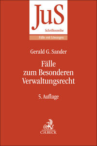Vorderes Coverbild Fälle zum Besonderen Verwaltungsrecht