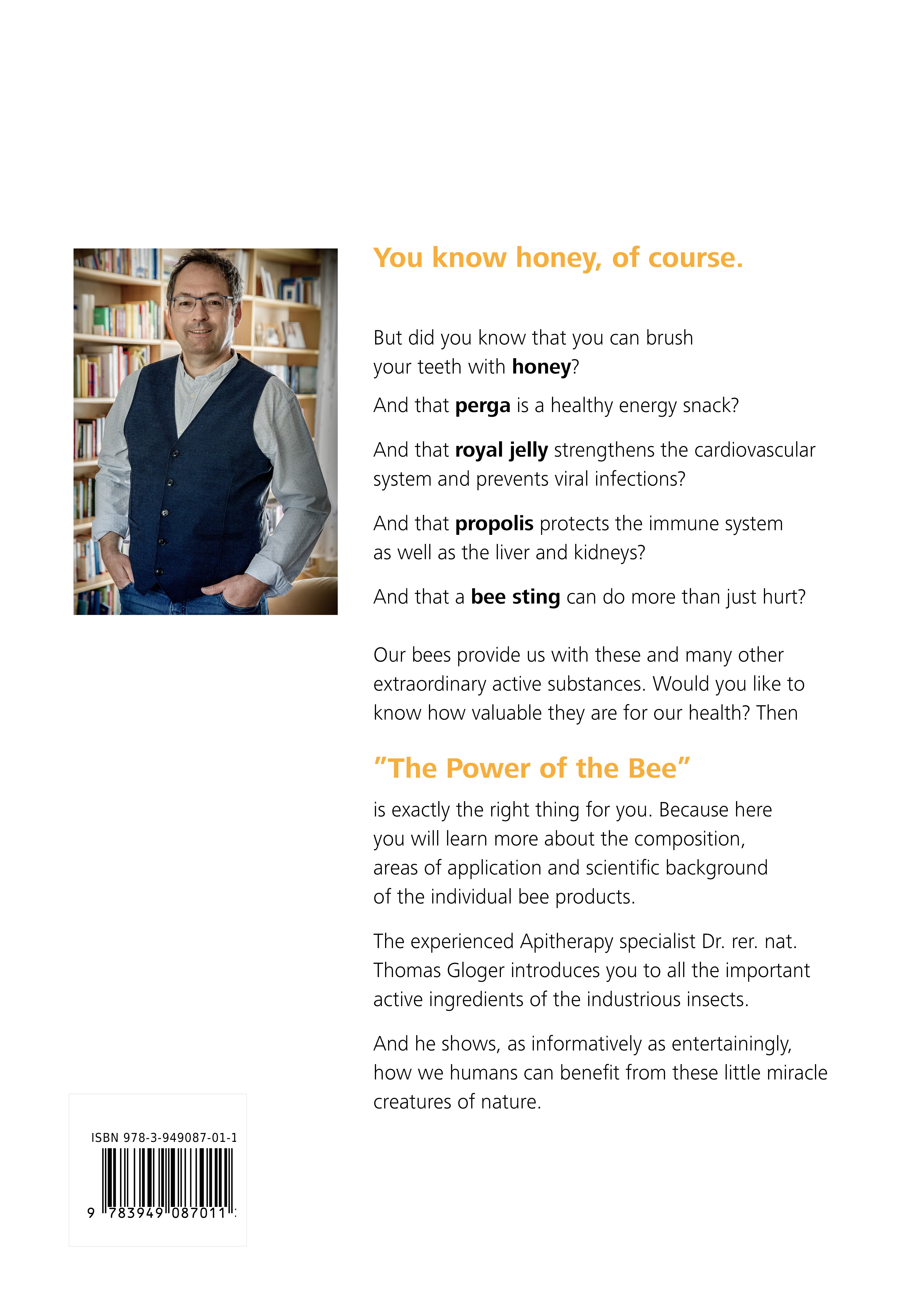 Rückseitencover The Power of the Bee