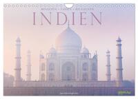 Vorderes Coverbild Indien: Menschen • Farben • Religionen (Wandkalender 2025 DIN A4 quer), CALVENDO Monatskalender