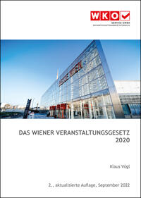 Vorderes Coverbild Das neue Wiener Veranstaltungsgesetz 2020