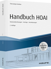 Vorderes Coverbild Handbuch HOAI