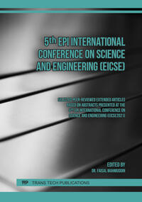 Vorderes Coverbild 5th EPI International Conference on Science and Engineering (EICSE)