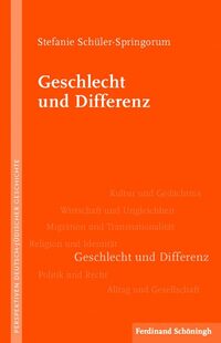 Vorderes Coverbild Geschlecht und Differenz