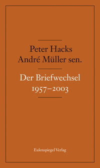Vorderes Coverbild Der Briefwechsel 1957-2003