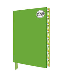 Vorderes Coverbild Exquisit Notizbuch ohne Linien DIN A5: Frühlingsgrün