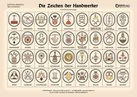 Vorderes Coverbild Die Zeichen der Handwerker