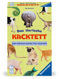 Vorderes Coverbild Das tierische Kacktett - Kinderspiel ab 6 Jahre