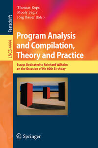 Vorderes Coverbild Program Analysis and Compilation, Theory and Practice