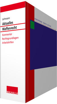 Vorderes Coverbild Aktuelles Waffenrecht