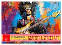 Vorderes Coverbild Graffiti & Street Art - Kunstwerke der Straße (Wandkalender 2026 DIN A3 quer), CALVENDO Monatskalender