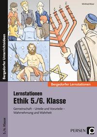 Vorderes Coverbild Stationenlernen Ethik 5./6. Klasse