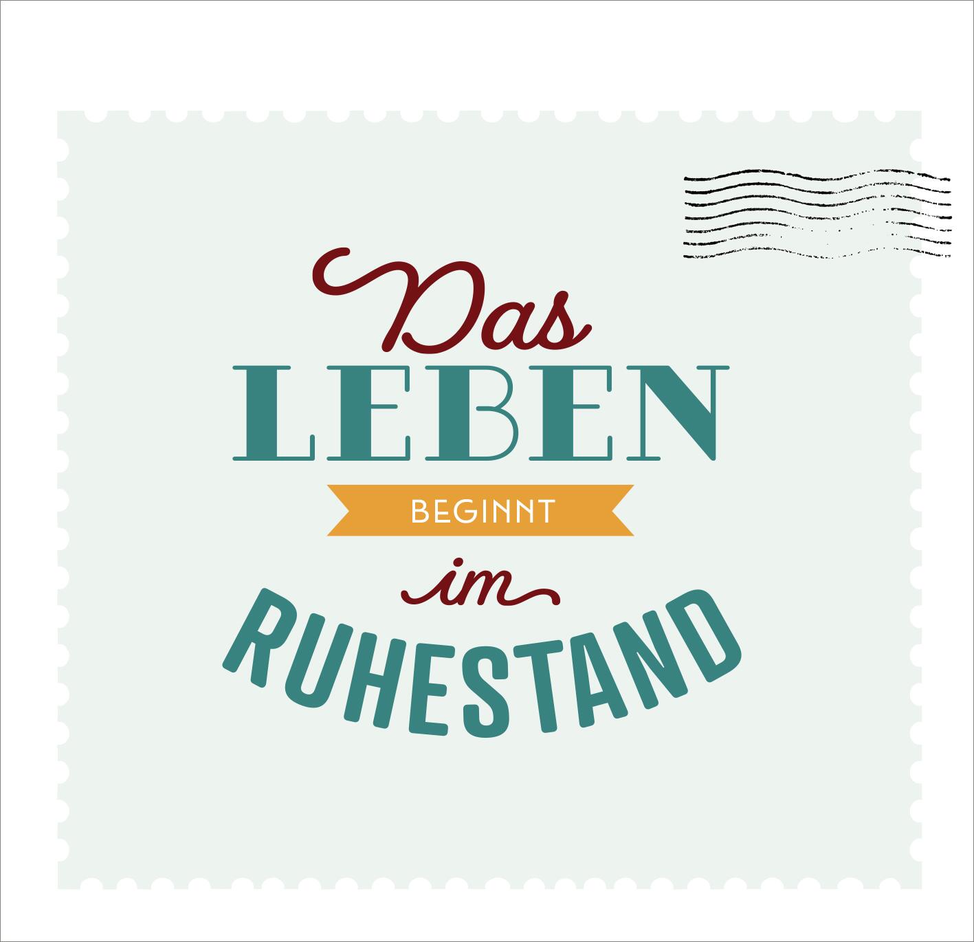 Beispielinhalt (Bild) Hallo Ruhestand
