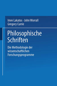Vorderes Coverbild Die Methodologie der wissenschaftlichen Forschungsprogramme