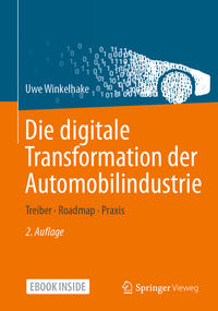 Vorderes Coverbild Die digitale Transformation der Automobilindustrie