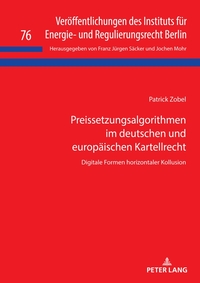 Vorderes Coverbild Preissetzungsalgorithmen im deutschen und europäischen Kartellrecht