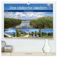 Vorderes Coverbild Das idyllische Usedom (hochwertiger Premium Wandkalender 2025 DIN A2 quer), Kunstdruck in Hochglanz