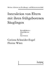 Vorderes Coverbild Interaktion von Eltern mit ihren frühgeborenen Säuglingen