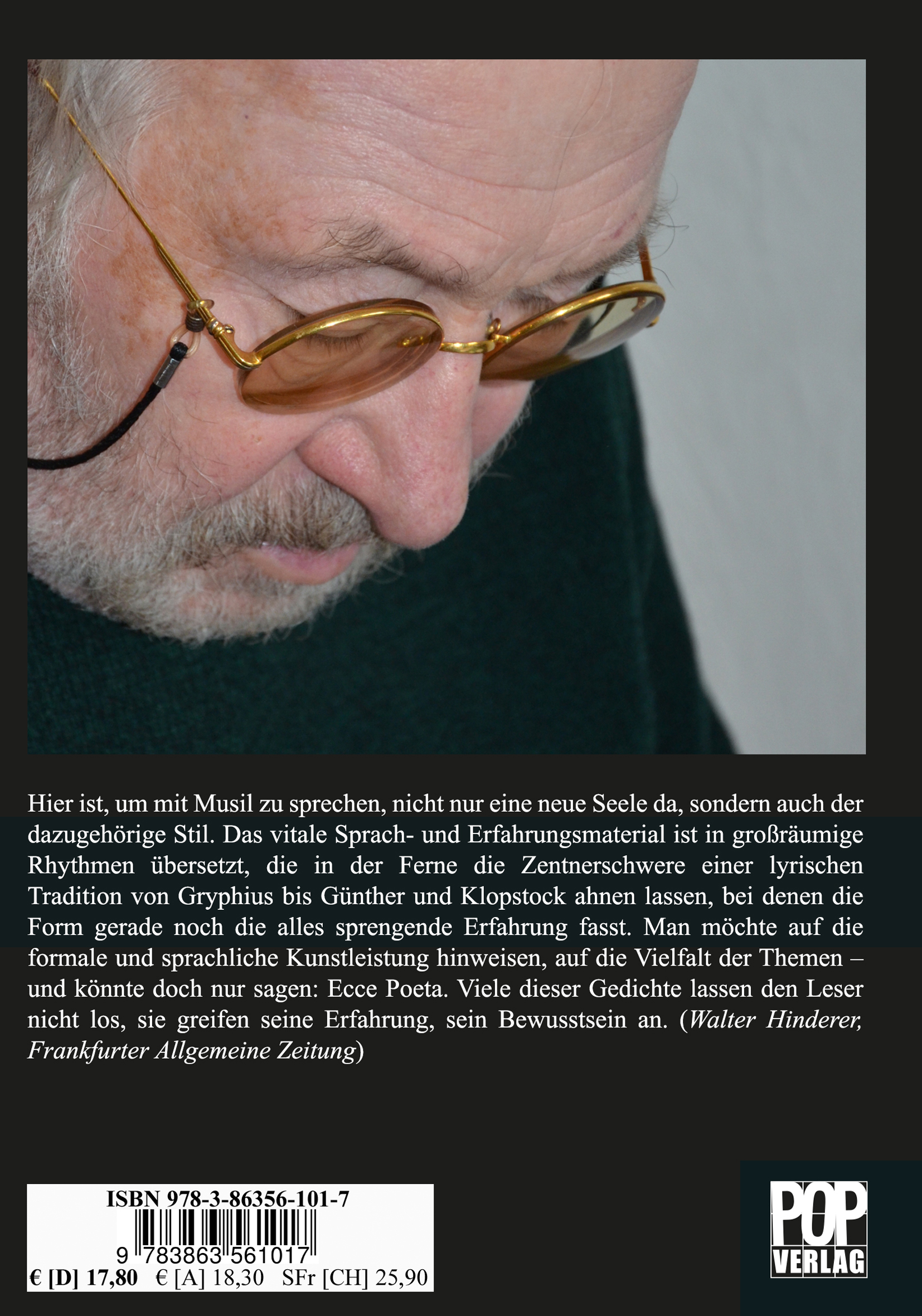 Rückseitencover EIN BUCHSTAB BLEIBT Auf grünem Zweig