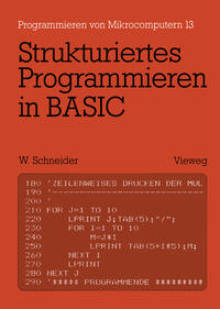 Vorderes Coverbild Strukturiertes Programmieren in BASIC