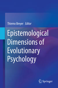 Vorderes Coverbild Epistemological Dimensions of Evolutionary Psychology