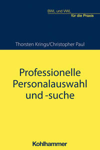 Vorderes Coverbild Professionelle Personalauswahl und -suche