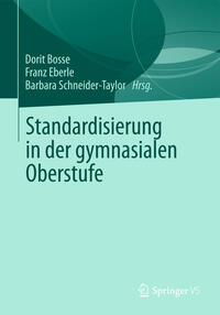 Vorderes Coverbild Standardisierung in der gymnasialen Oberstufe