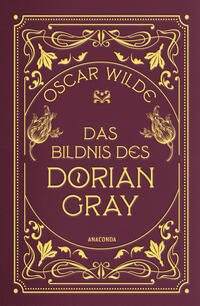 Vorderes Coverbild Oscar Wilde, Das Bildnis des Dorian Gray. Gebunden In Cabra-Leder mit Goldprägung