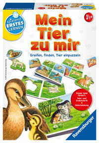 Vorderes Coverbild Mein Tier zu mir - Spiele für Kleinkinder ab 1,5 Jahre