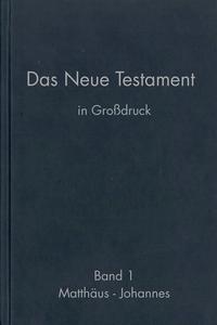 Vorderes Coverbild Das Neue Testament in Großdruck (2 Bände im Set)