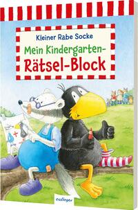 Vorderes Coverbild Der kleine Rabe Socke: Mein Kindergarten-Rätsel-Block