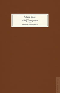 Vorderes Coverbild Adolf Loos Privat