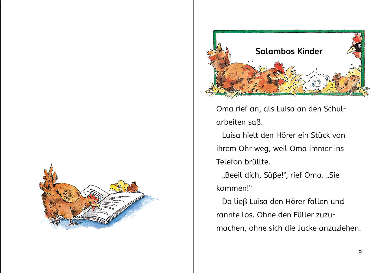 Beispielinhalt (Bild) Katzenglück und Hundeliebe