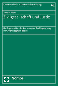 Vorderes Coverbild Zivilgesellschaft und Justiz