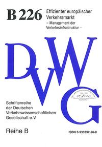 Vorderes Coverbild Effizienter europäischer Verkehrsmarkt - Management der Verkehrsinfrastruktur