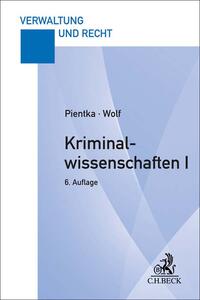 Vorderes Coverbild Kriminalwissenschaften I