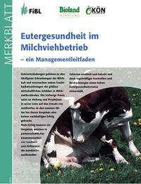 Vorderes Coverbild Eutergesundheit im Milchviehbetrieb