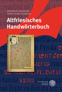 Vorderes Coverbild Altfriesisches Handwörterbuch
